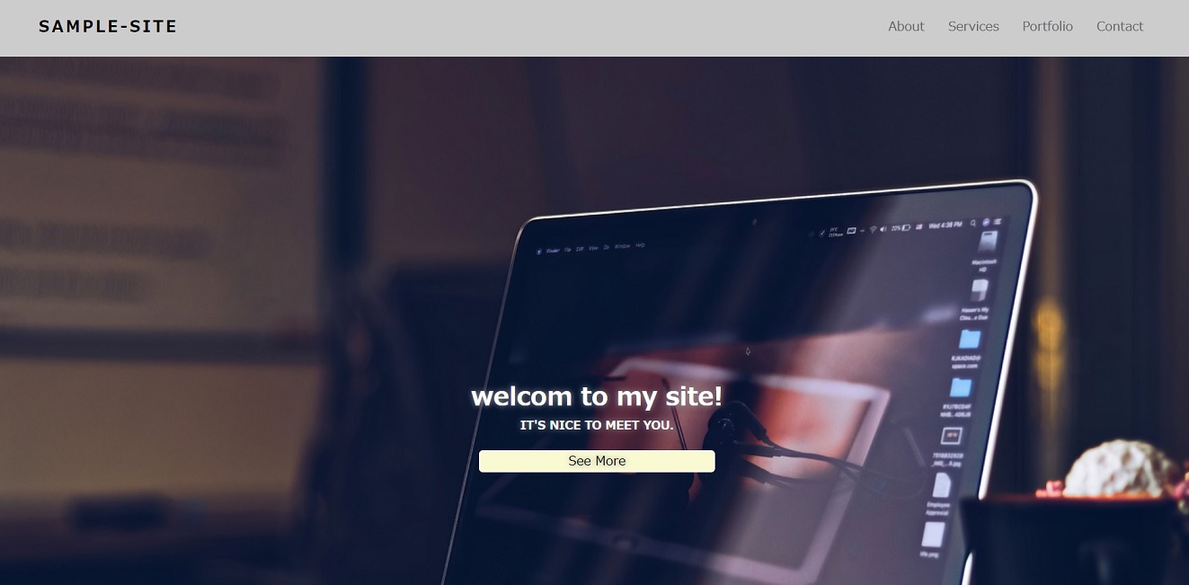 HTML Template16