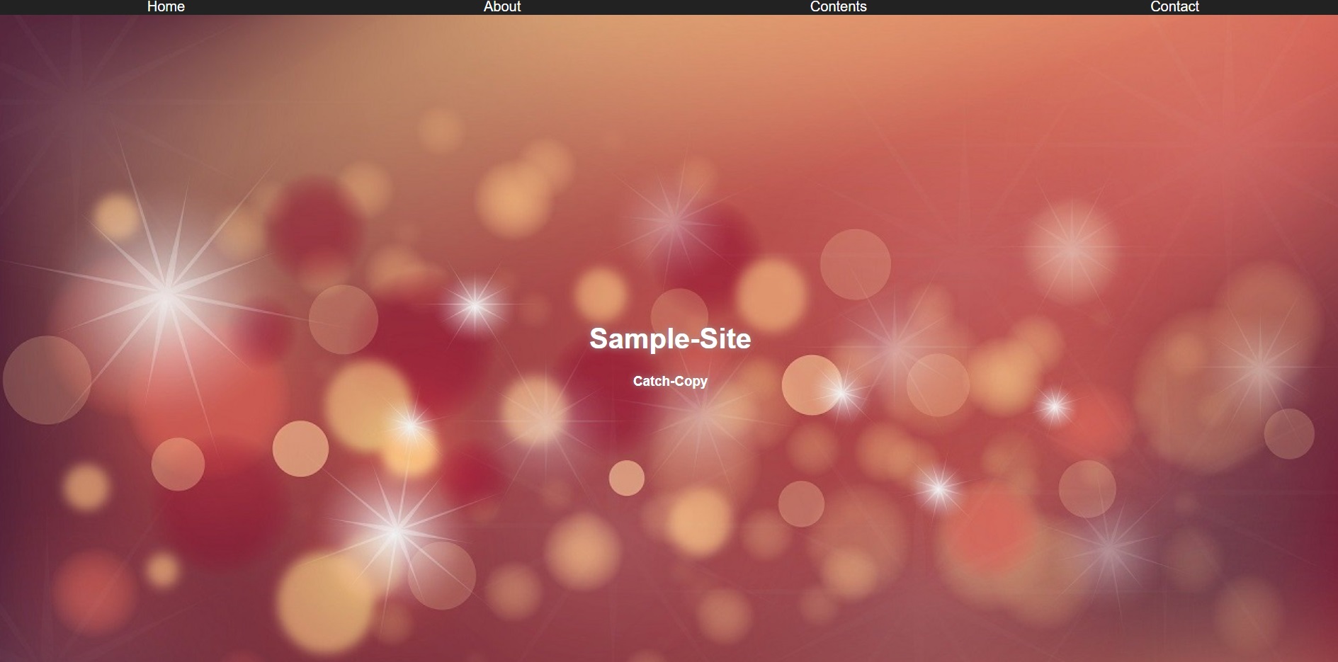 HTML Template8