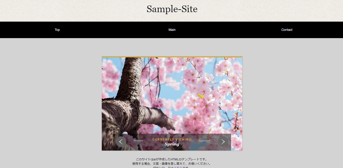HTML Template9